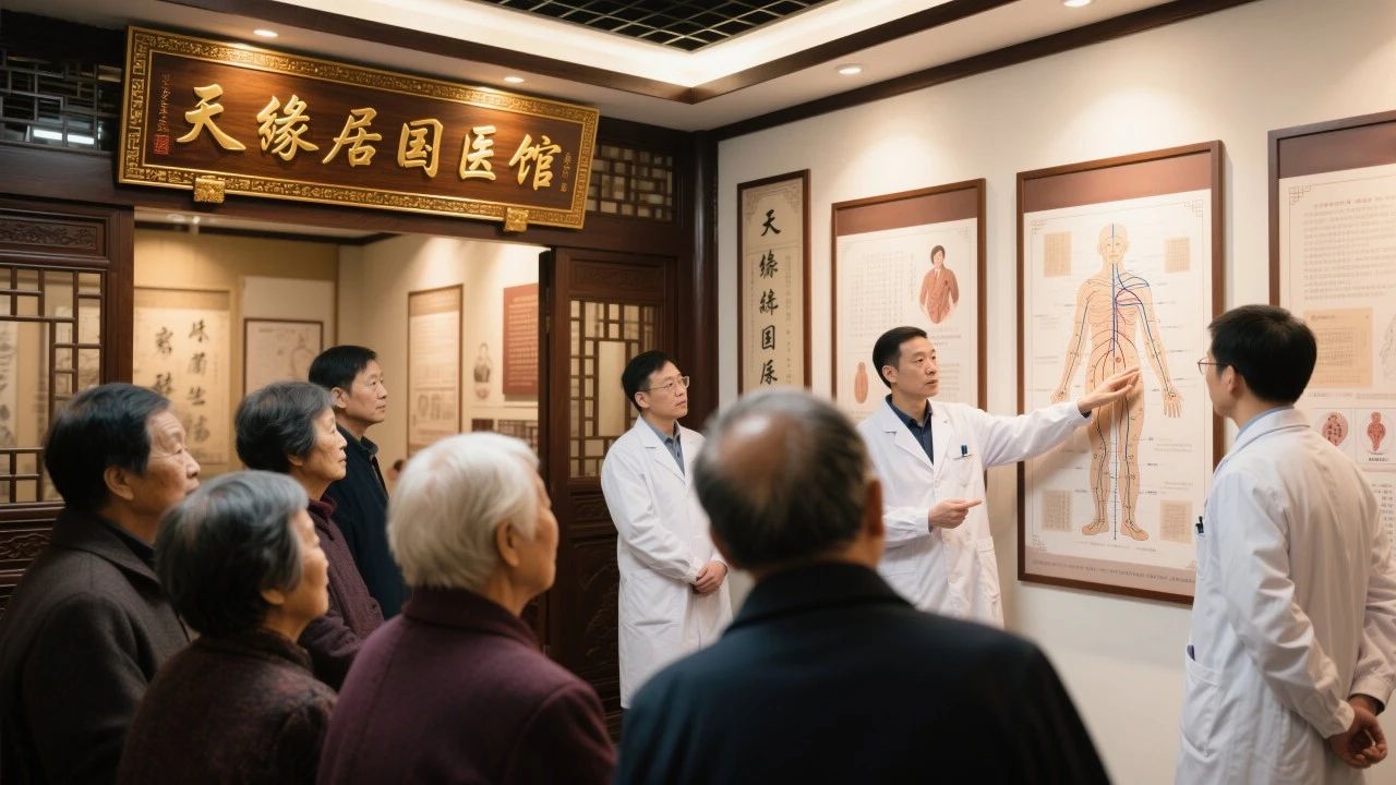 熱烈慶賀天緣居國醫(yī)館盛大啟幕，以中醫(yī)智慧助力大健康產(chǎn)業(yè)新發(fā)展